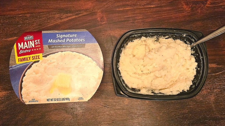 Reser's Main Street Bistro Signature mashed potatoes package and box