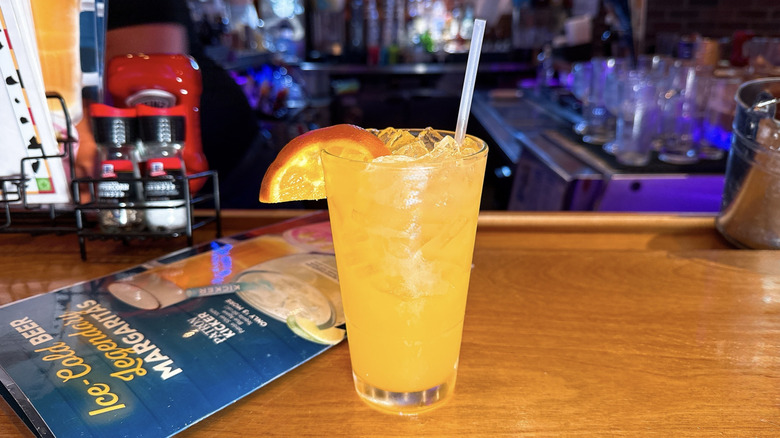 Texas Roadhouse Dale yeah! cocktail on a bar