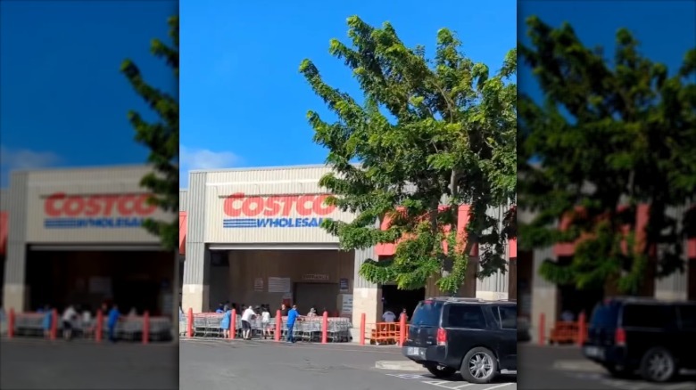 The exterior of Iwilei Costco in Hawaii