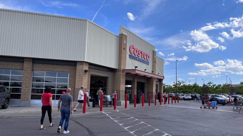 The exterior of Salt Lake City's Costco