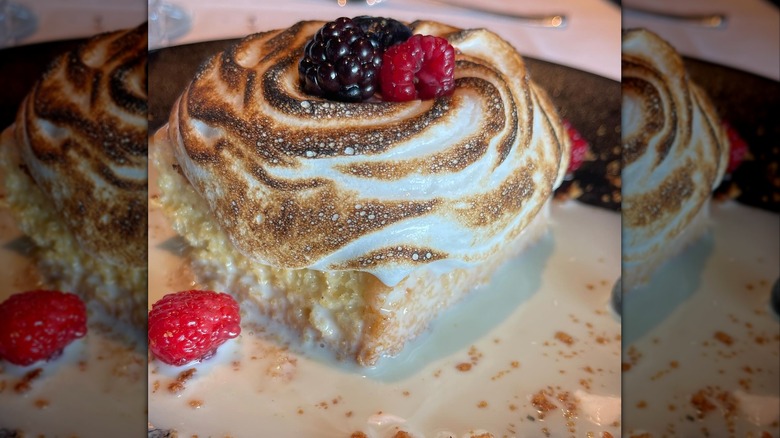 Tres leches cake at Fogo de Chao