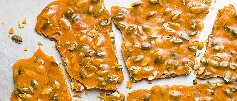 Spicy Pumpkin-Seed Brittle