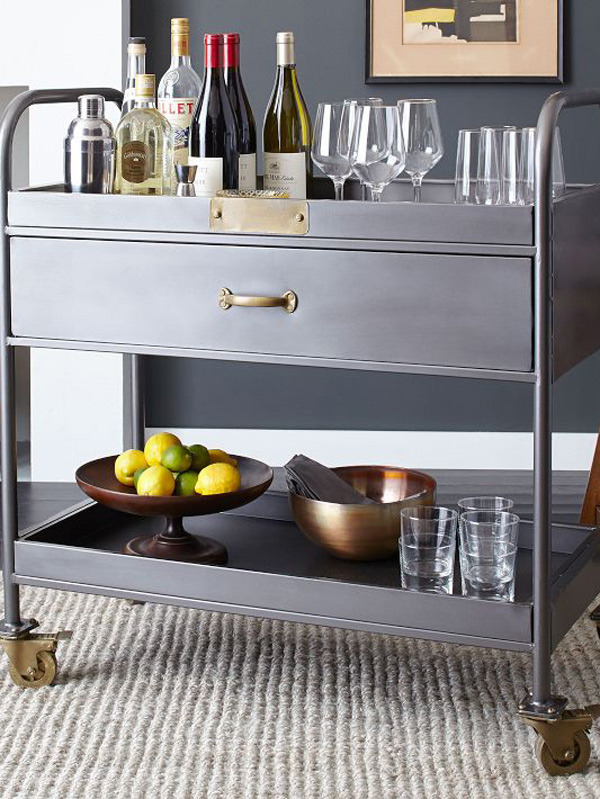 The Best Bar Carts For Entertaining