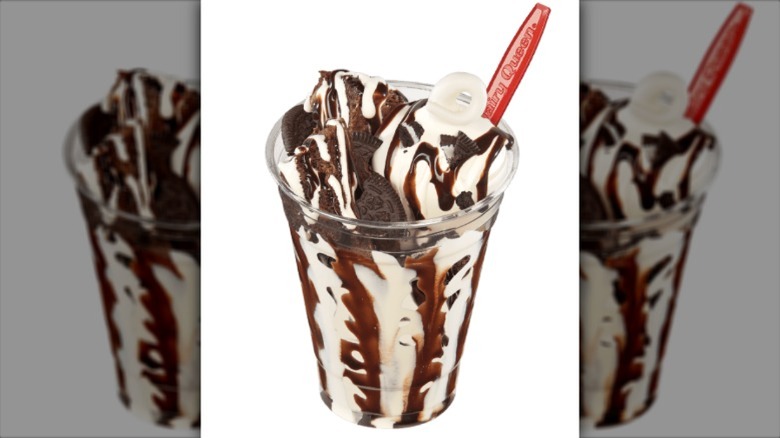 Brownie Oreo Cupfection from Dairy Queen