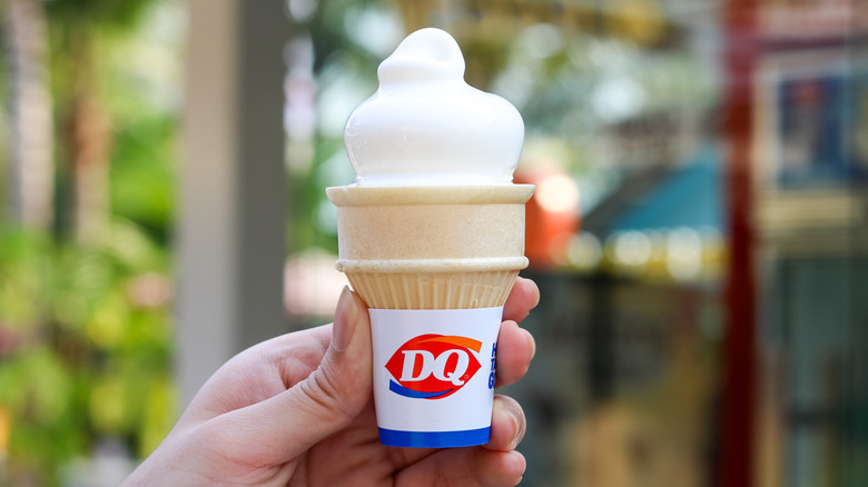 Dairy Queen ice cream cone