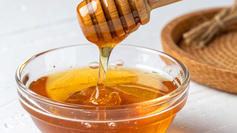 Bowl of honey