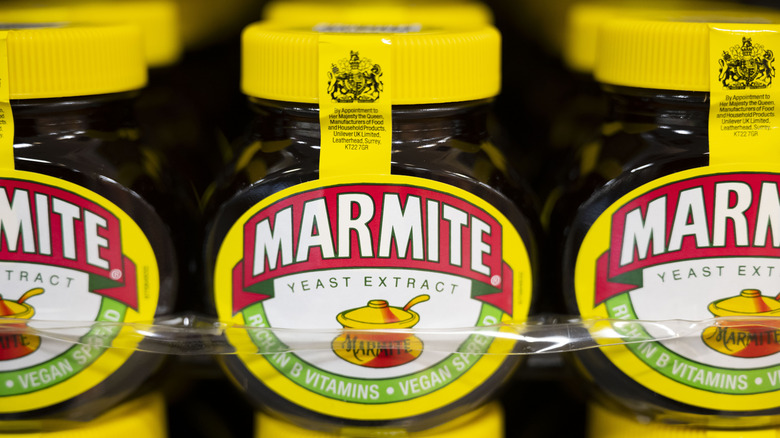 Shelf of Marmite