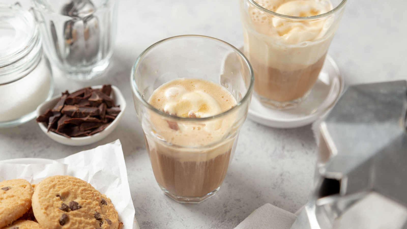 A Cookie Blending Hack To Upgrade Panera Frozen Coffee