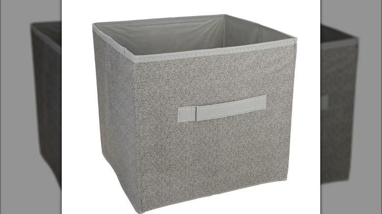fabric storage bin