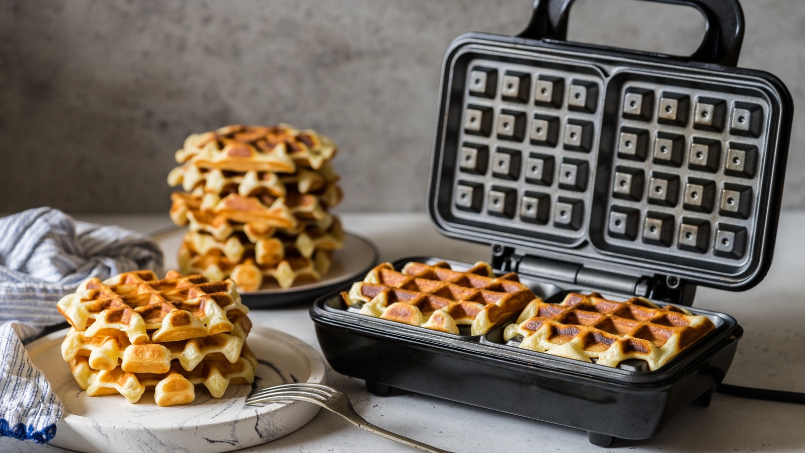 A Pastry Brush Is Key To An Evenly Greased Waffle Iron