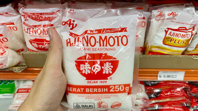 bags of Ajinomoto MSG