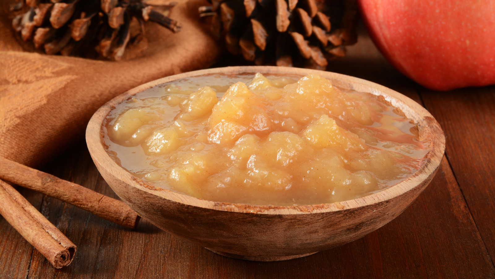 A Potato Masher Is Key To Apple Sauce With Tasty Fruit Chunks