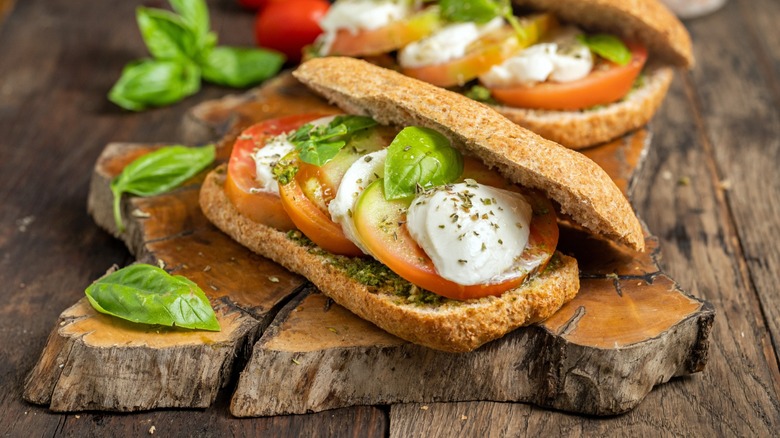 a classic tomato sandwich