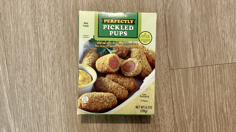 Trader Joe's perfectly pickled pups