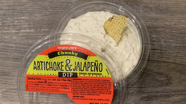 Artichoke & Jalapeno Dip trader joe's
