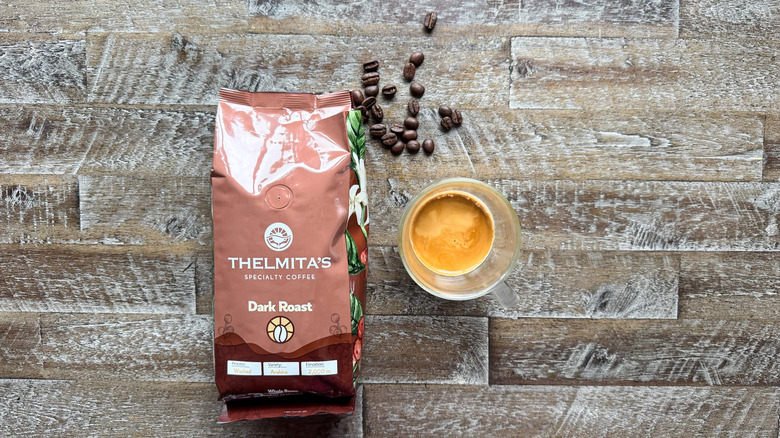 Thelmita's single-origin dark roast espresso