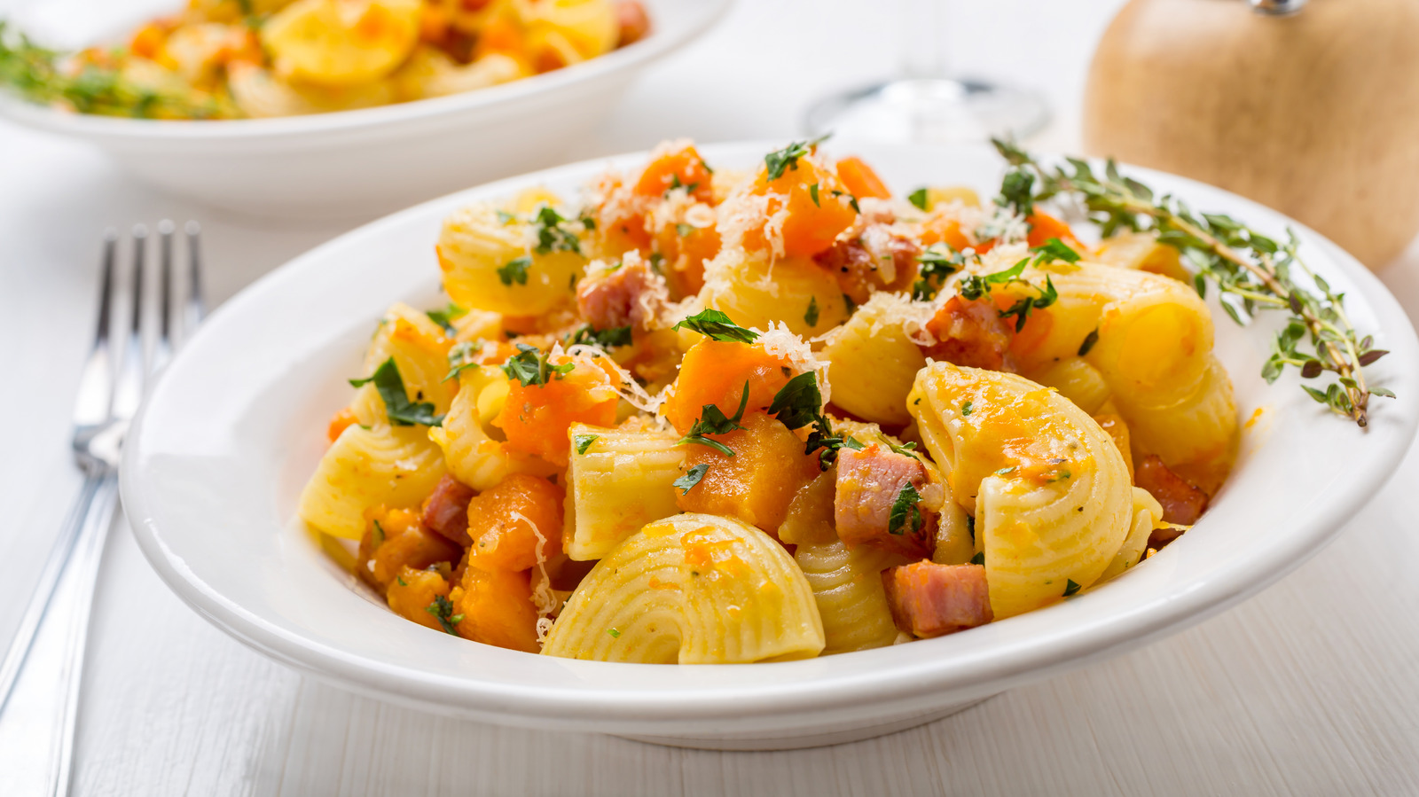Add Pancetta To Your Roasted Squash Pasta For A Blissful Texture