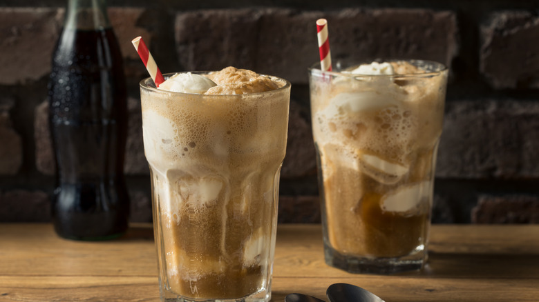 ice cream floats