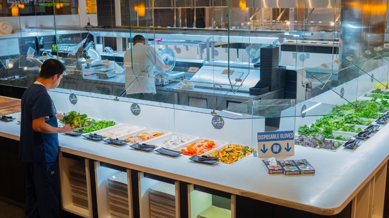 Buffet at Spring Shabu-Shabu