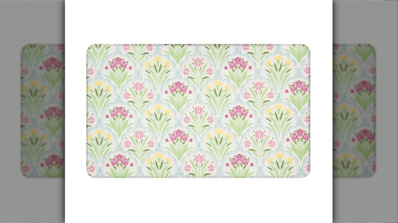 Aldi's Kirkton House Comfort Mat in Pastel Floral