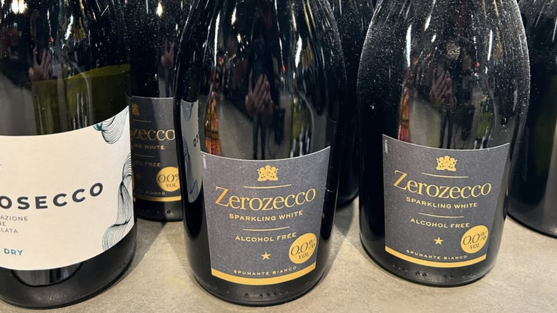 alcohol-free wine labels