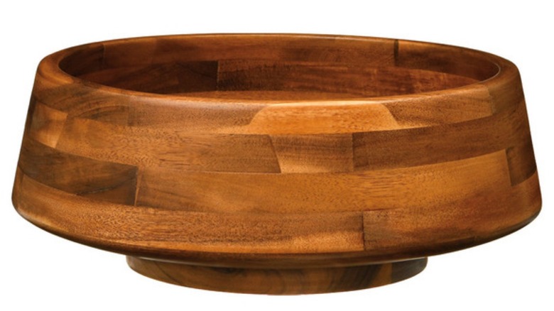 Stock image of Aldi's Crofton Acacia Centerpiece Bowl
