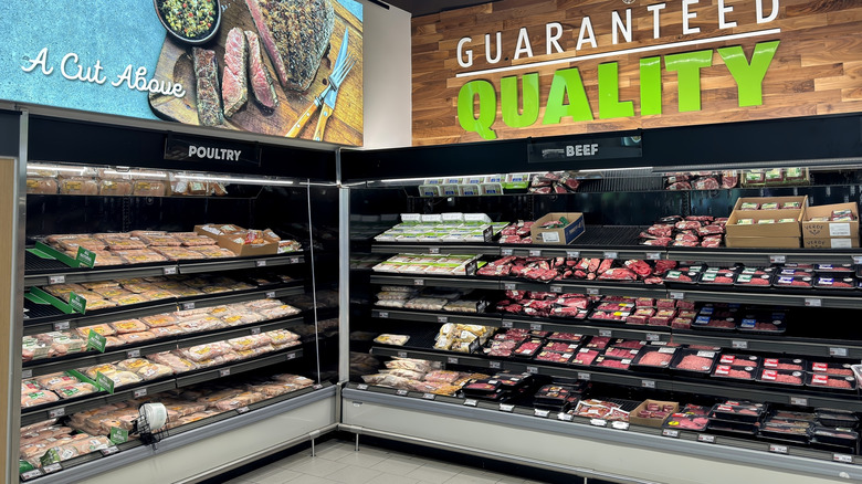Aldi meat section