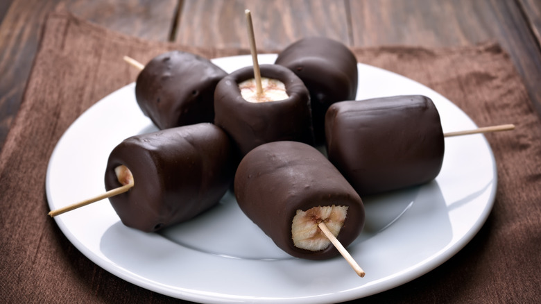 chocolate covered bananas