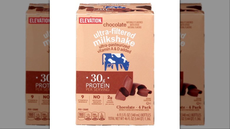 a product image of Elevation chocolate ultra-filtered milkshake