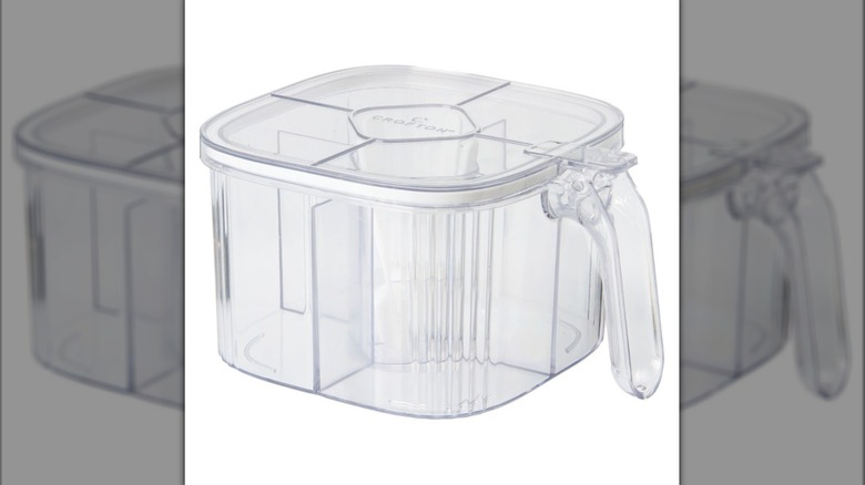 The Crofton White Spice Jar from Aldi
