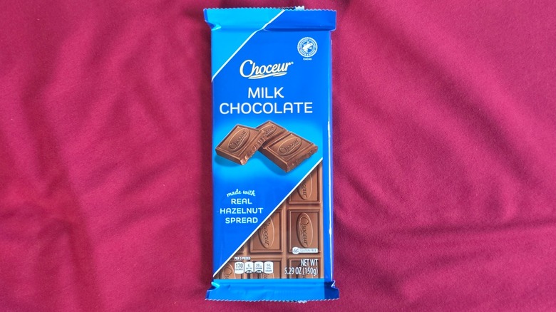 Package of Choceur milk chocolate bar