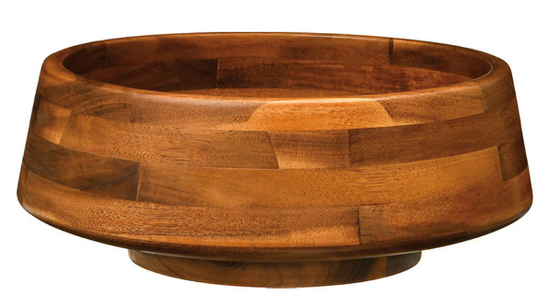 The Crofton Acacia Centerpiece Bowl from Aldi