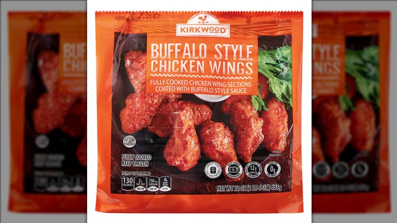 Kirkwood Buffalo Style Chicken Wings on white background