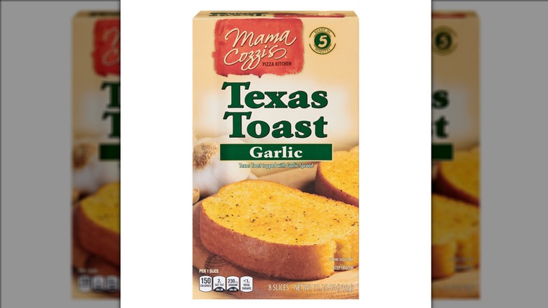Momma Cozzi's Pizza Kitchen Garlic Texas Toast on white background