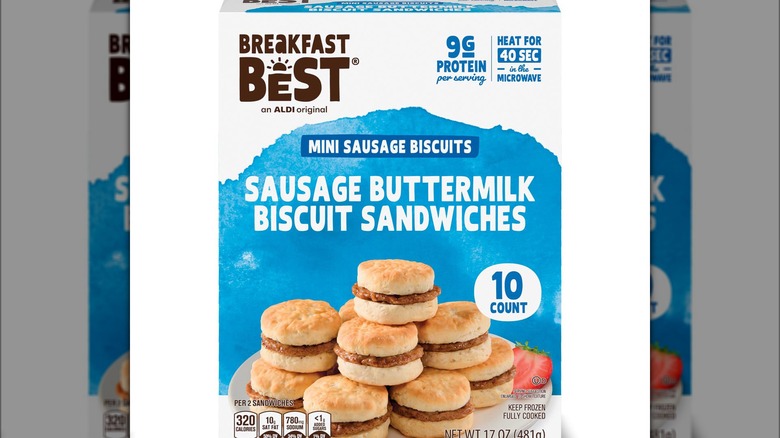 Breakfast Best Mini Sausage Biscuits in Box