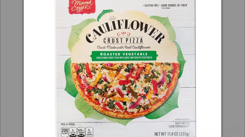 Box of cauliflower crust pizza