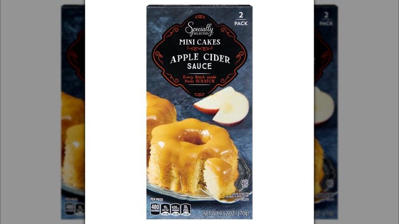 Product image of a mini apple cider cake