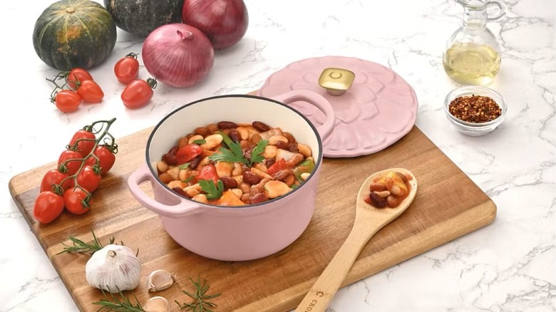 Aldi floral Dutch oven