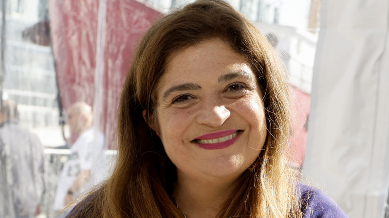 Alex Guarnaschelli smiles for the camera.