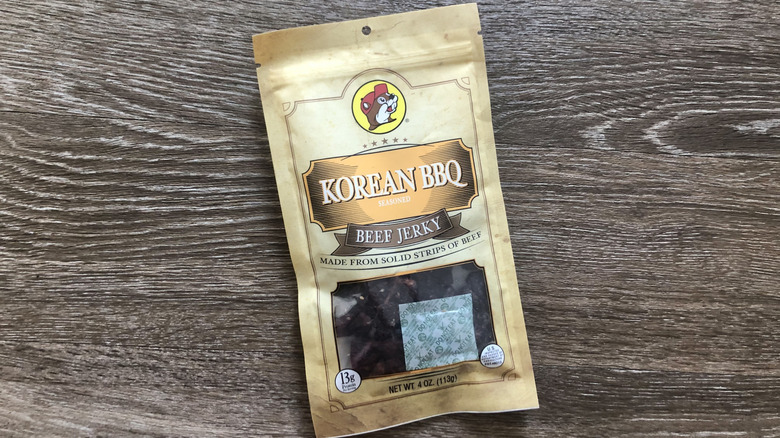 Buc-ee's Korean BBQ beef jerky