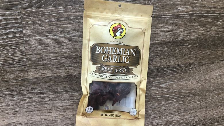 Buc-ee's Bohemian Garlic beef jerky