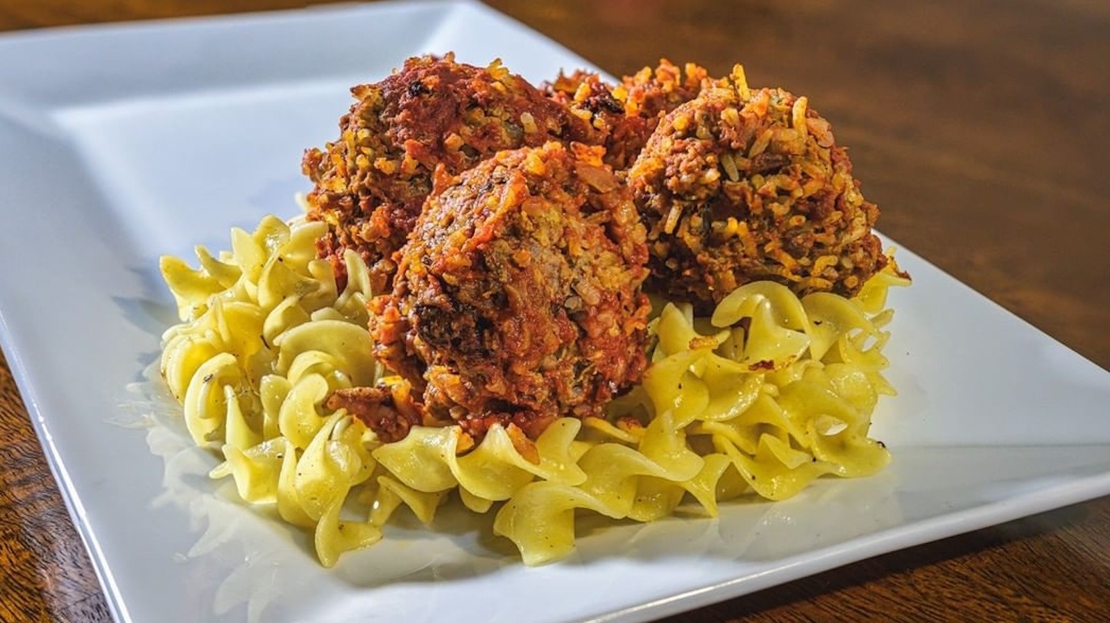 All That Rice In Your Pantry Actually Makes For A Perfect Meatball Binder