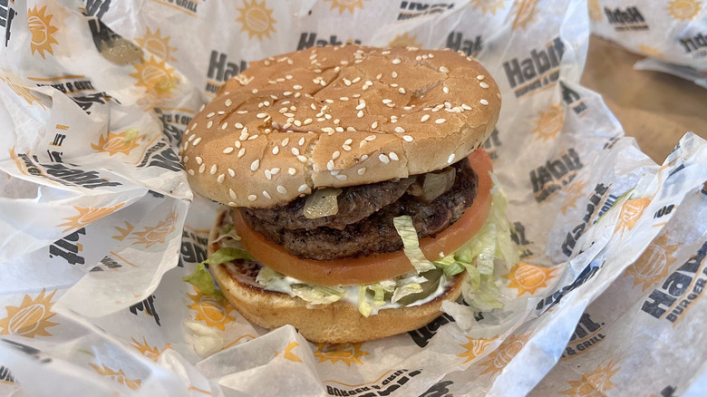 Double Char on paper wrapper