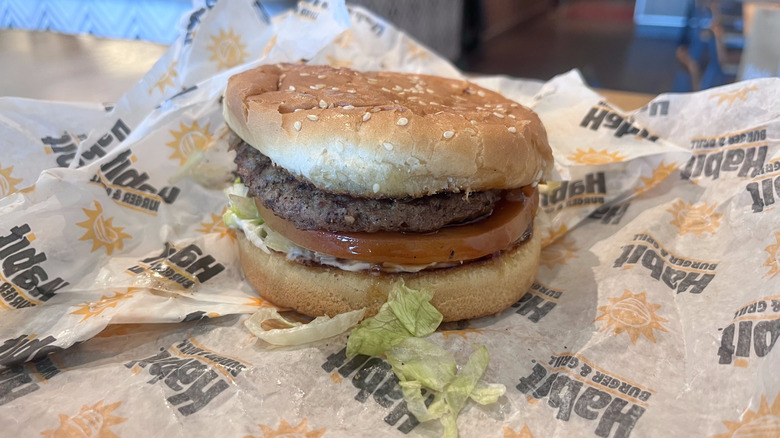 Teriyaki Char on paper wrapper