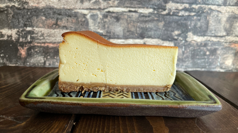 cheesecake made with cookie dough