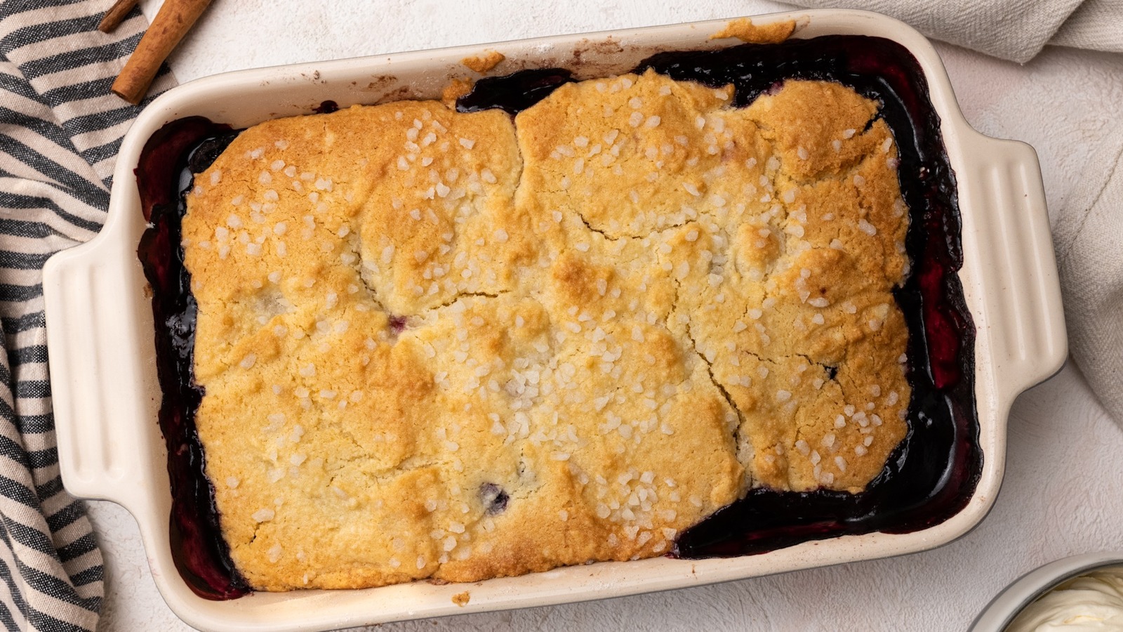 Almond Spiced Cherry Cobbler Recipe