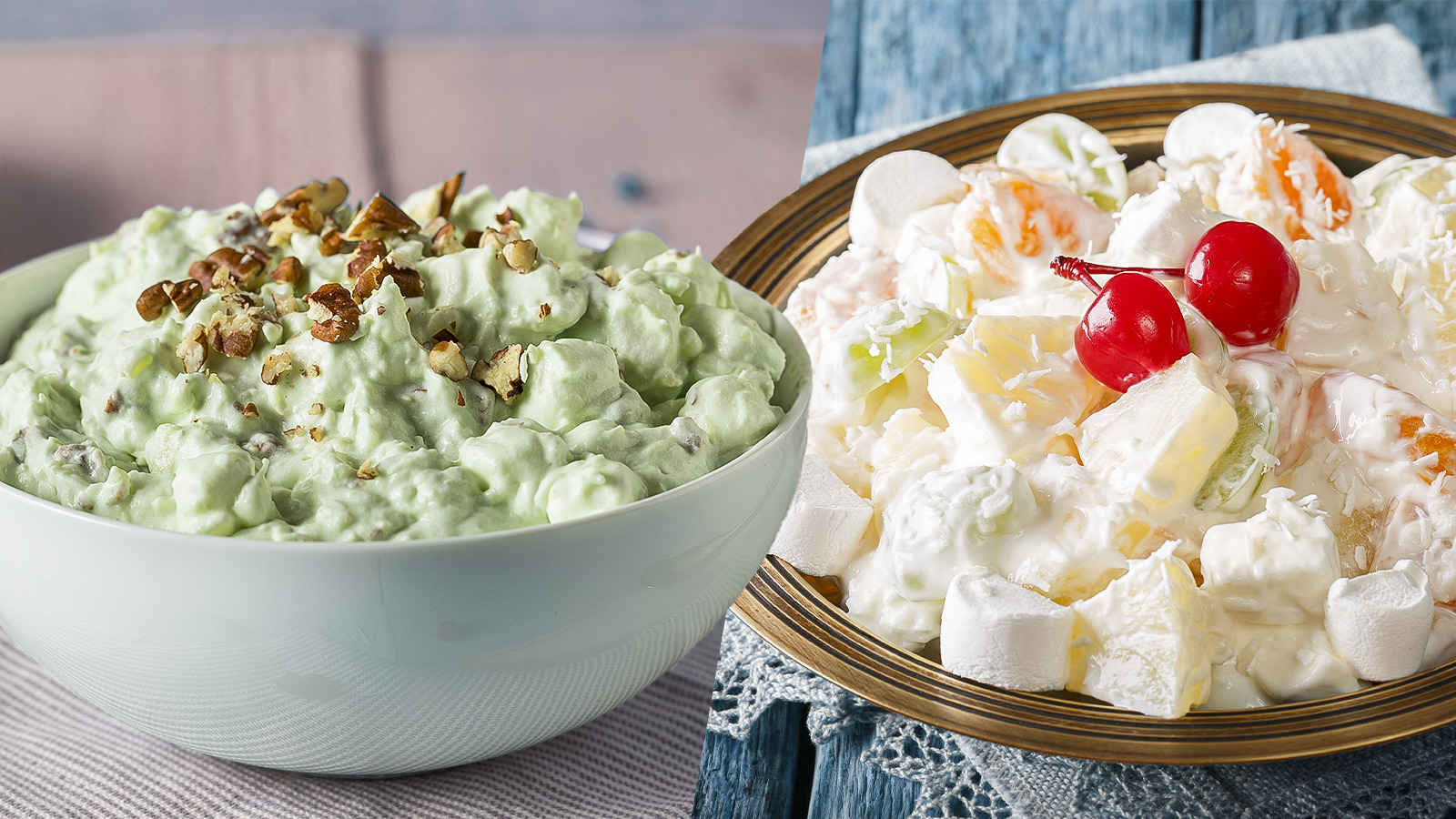 Ambrosia Salad Vs Watergate What's The Difference?