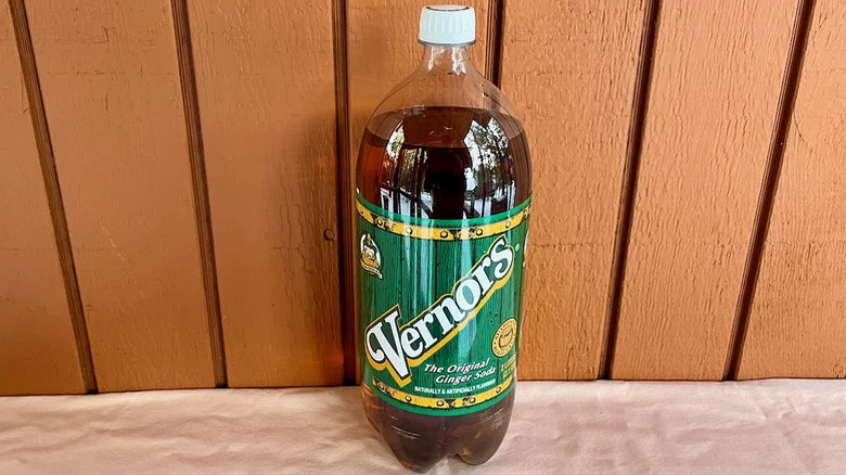 2-liter bottle of Vernor's Ginger Ale