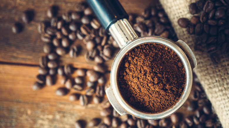 Coffee grounds