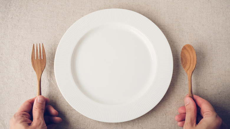 empty plates